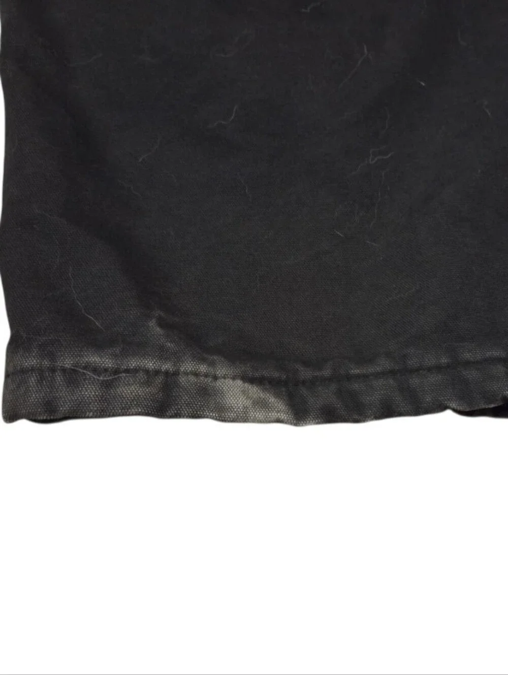 Carhartt Men's R27 BLK Quilt Lined Duck Bib Overalls 50x28 Black Workwear